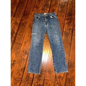 Vintage Levi's 501 XX Button Fly Denim WPL 423 W33 L34 Blue Unisex Mens